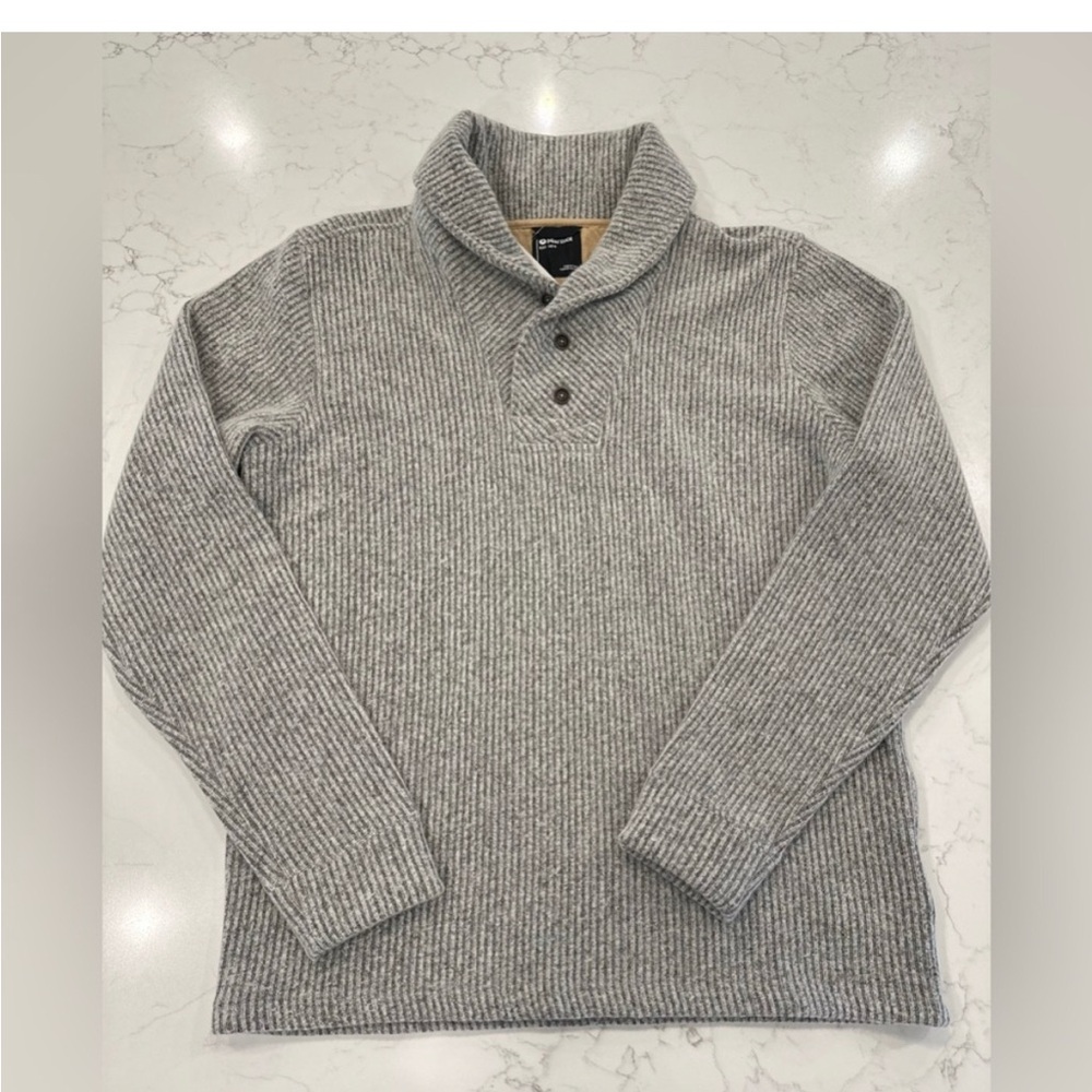 Marmot Men's Colwood Pullover Sweater, Ribbed, Turtleneck, Wool Blend